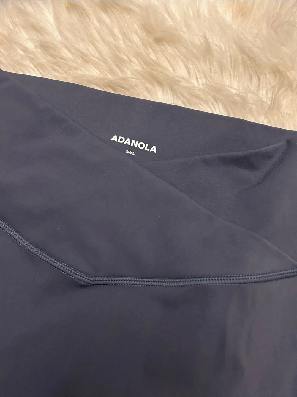 ADANOLA Ultimate Wrap Leggings In Midnight Blue - Picture 8 of 15